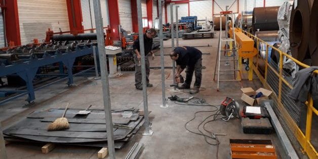 sécurisation de machines protection grillagées