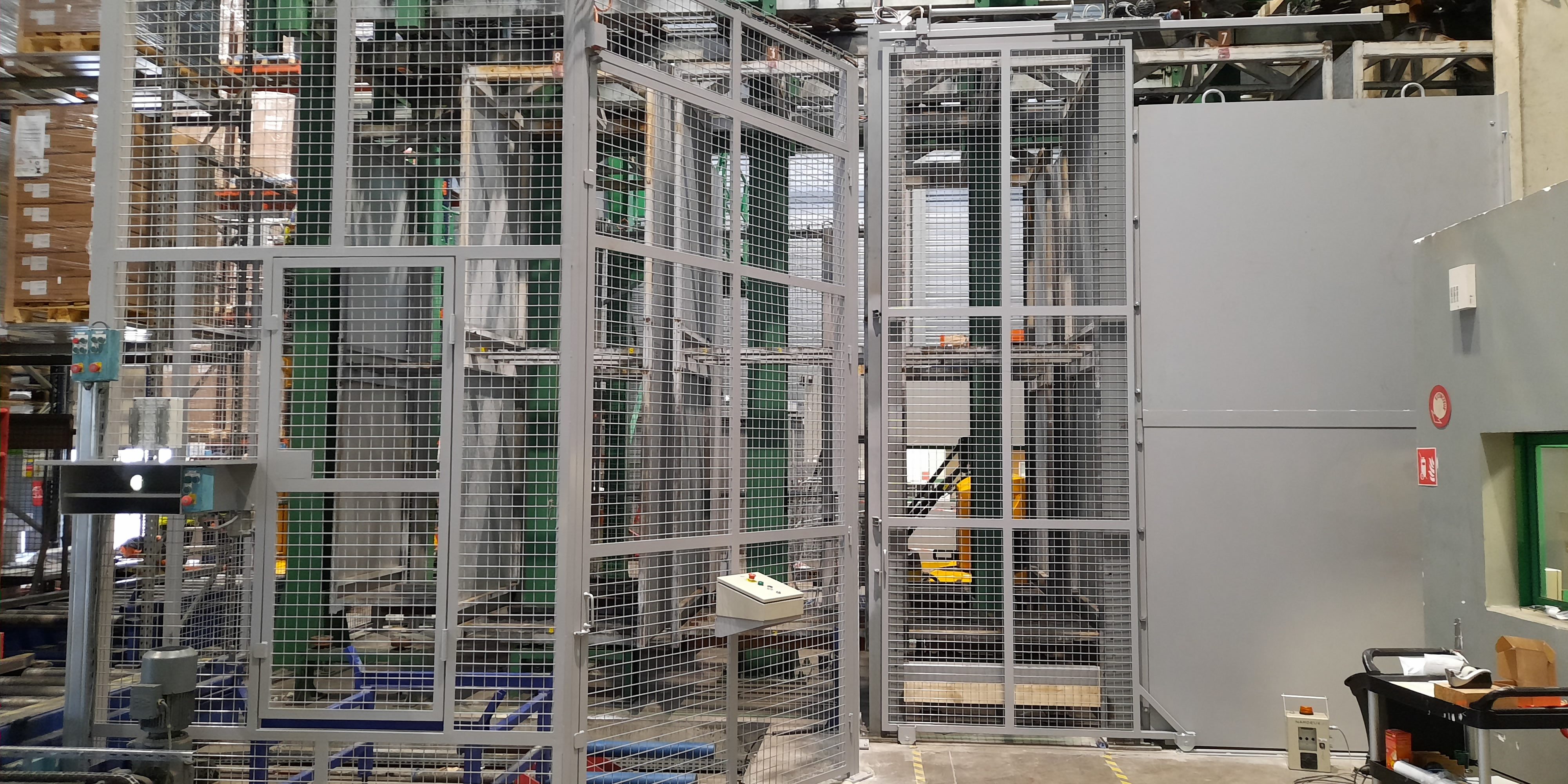 protection grillagée