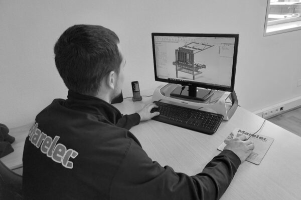 BUREAU ETUDE NOIR ET BLANC